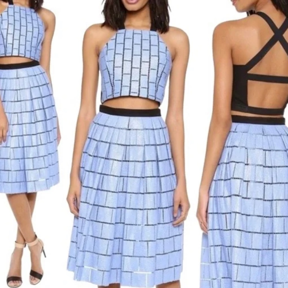 Tibi Top & Skirt Set